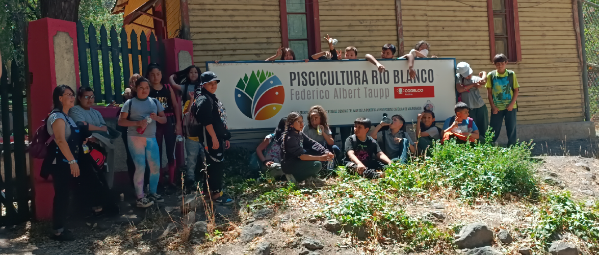 Piscicultura Río Blanco cierra el periodo 2022 de visitas escolares