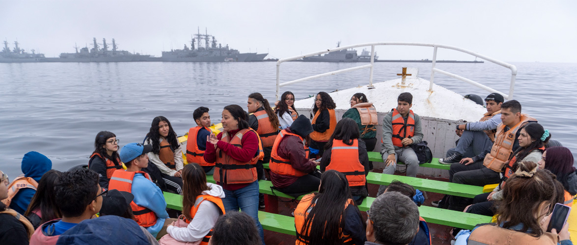 Escuela de Ciencias del Mar PUCV da la bienvenida a la generación de alumnos 2023.
