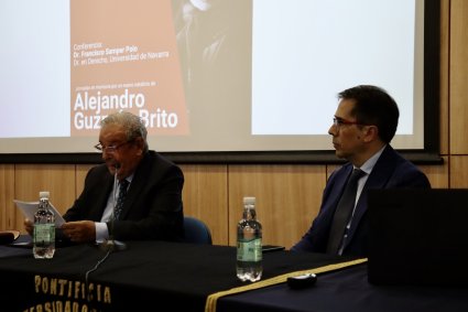 Departamento de Estudios Histórico-Jurídicos conmemoró un nuevo natalicio del profesor Alejandro Guzmán Brito