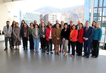 Comisión de Fortalecimiento de Pedagogías del CRUCH sesiona en PUCV Santiago