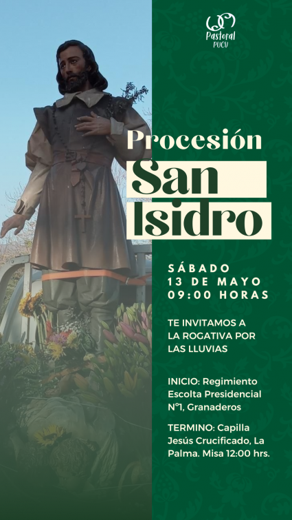 Celebración de San Isidro, patrono de la Escuela Agronomía PUCV