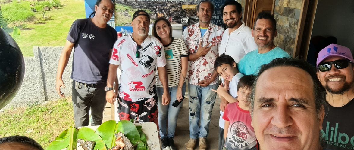 Escuela de Ciencias del Mar participa en curso de observación científica en Rapa Nui