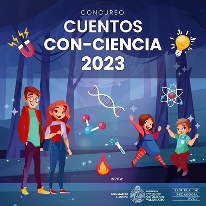 Facultad de Ciencias y Escuela de Pedagogía abren convocatoria para Cuentos Con-Ciencia 2023