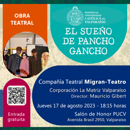 Obra de Teatro Migrante se presenta en la PUCV
