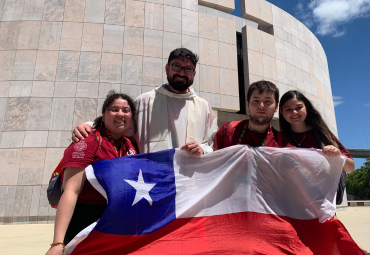 Estudiantes PUCV participaron en Jornada Mundial de la juventud encabezada por el Papa Francisco