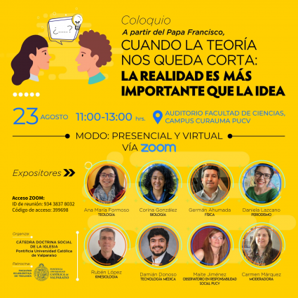 Coloquio "Cuando la teoría nos queda corta: la realidad es más importante que la idea"