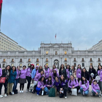 María Ignacia Rubio, estudiante e integrante de la Comisión CAHVDA participó del Encuentro de Lideresas de la Alianza del Pacífico