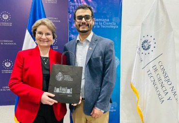 PUCV participa en la Semana de la Ciencia y la Tecnología organizada por el Ministerio de Educación de El Salvador