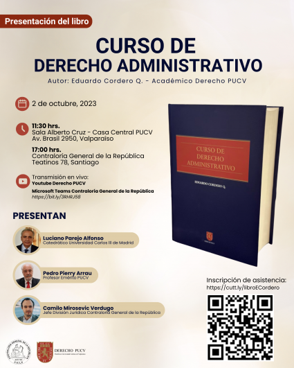 Presentación del libro "Curso de Derecho Administrativo"