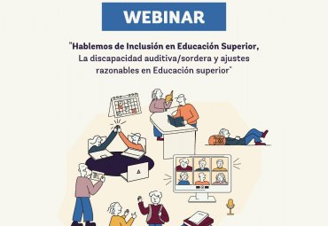 17 de octubre | Webinar “Hablemos de Inclusión en Educación Superior"