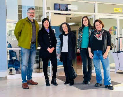 Equipo BETA PUCV visitó la Universidad de Talca para capacitarse con eminencia de la alta capacidad