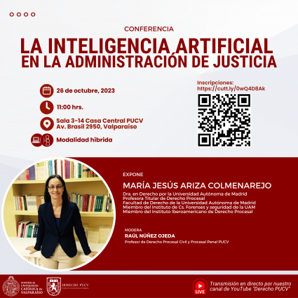 Conferencia "La inteligencia artificial en la administración de justicia"
