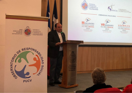 PUCV y ODUCAL realizan encuentros sobre responsabilidad social, juventud y pastoral