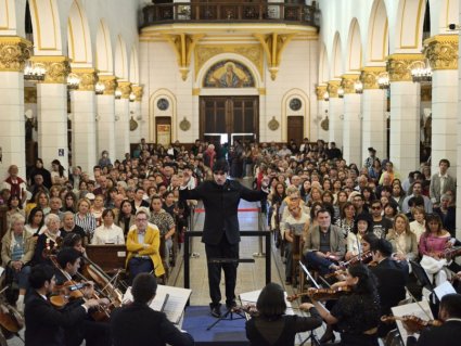 Más de 600 personas disfrutaron del Concierto de Resurrección de la PUCV