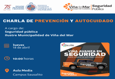 Charla de prevención y autocuidado