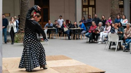 El flamenco encantó al público de Casa Central en “Más arte, más cultura en tu campus”