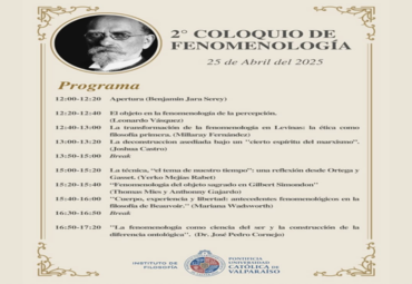 Coloquio de Fenomenología
