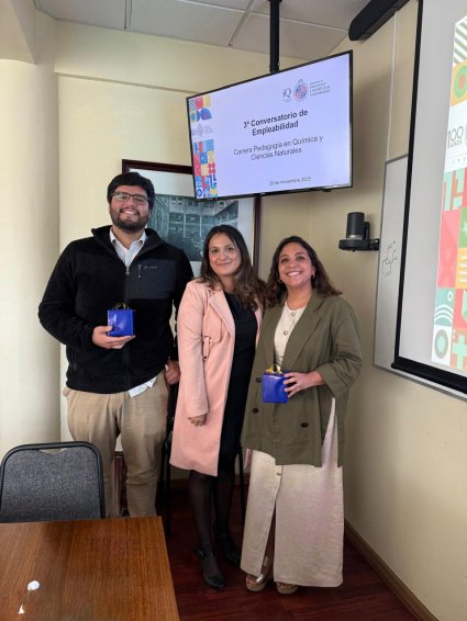 3º Conversatorio sobre Empleabilidad y Desarrollo Profesional, Carrera de Pedagogía en Química y Ciencias Naturales.