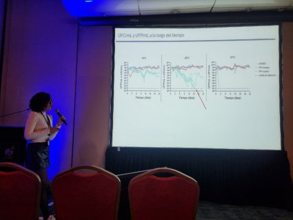 Instituto de Biología PUCV asistió al XLVII Congreso de la Sociedad de Microbiología de Chile
