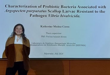 Egresada del doctorado en Biotecnología PUCV-UTFSM se adjudicó prestigiosa beca postdoctoral