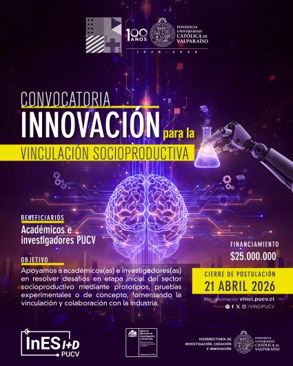 Convocatoria Innovación para la Vinculación Socioproductiva