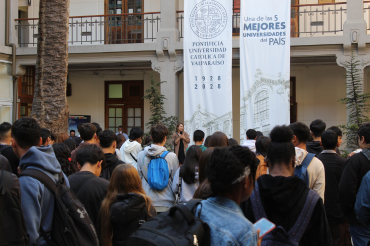 Exitosa Jornada de Atracción de Talento reúne a cientos de escolares en la PUCV