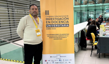 Profesor Rodrigo Arriagada expuso en congreso internacional de docencia universitaria
